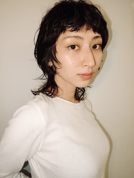 天神　ブリーチなしダブルカラー　レイヤーカット　暖色カラー