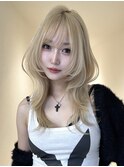 ハッシュカット/ケアブリーチ/髪質改善/レイヤーカット/渋谷