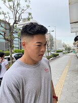 ニトバイアンキシム メンズ(nit by AHNKISM)&nbsp;スキンフェードパーマ