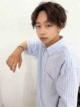 アトラスサロン 札幌大通り(Atras.salon) 札幌/髪質改善/ニュアンスマッシュ☆センターパート