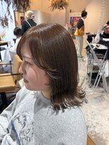 アヴァンスアンス 広島袋町店(AVANCE.ens) ベージュカラー