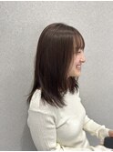 【大人うる艶髪】ブリーチなしシアーベージュ