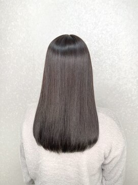 美容室 ハルミ ヘア リゾート 川口店(Harumi Hair Resort) 前髪/アンブレラカラー/こなれミディ/イメチェン/ウェーブパーマ