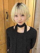 ブロッサム 池袋店(Blossom) イメチェン/ブロンドベージュ/アンブレラカラー/前髪/池袋