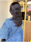 〈浅草美容室〉くすみベージュ×レイヤースタイル