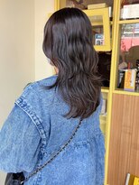 ヒントステーション(HINTSTATION) 〈浅草美容室〉くすみベージュ×レイヤースタイル