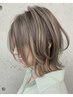 [当店人気NO.1]3D質感カット＋明るさ自由！白髪染め全体カラー￥8500円