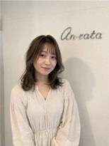 アンラタ(anrata)&nbsp;赤みオフ透明ベージュ