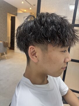 テーラヘアー 石岡店(TELA HAIR) 縦落ちツイスパ