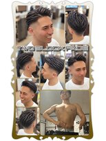 ヘアーファクトリー☆マハロ(Hair Factory☆MAHARO)&nbsp;ツーブロック☆スキンフェード ジェントルマン仕立て♪
