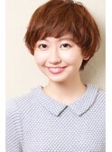 『くせ毛風』マッシュショート