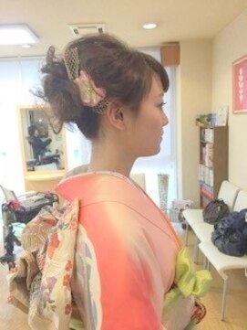 ヘアーメイク リーティ ウメガオカ(HAIR MAKE REATY UMEGAOKA) キュートヘア成人式