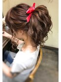 夏の定番★ポ二ーテール★