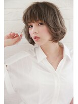 [chobii表参道/青山]☆843☆モーブカラー/ワイドバング/Yuki