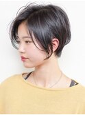 大人の暗髪ショート 犬塚優介【neaf 六本木】