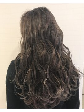 バンクスヘアー(BANK'S HAIR) ハイライトグレージュグラデーション