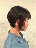 ヘアー アトリエ トゥルー(hair atelier true) ☆梅原サロンワークサラサラ素髪ショートボブ☆