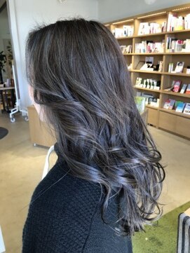 クララ 柏の葉T-SITE店(CLALA) ハイライト×アッシュカラー