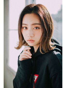 イマージュ アヴェダ 八王子店(Image AVEDA) 外ハネミディアムボブ【八王子】【八王子駅】