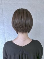 モリオ フロム ロンドン 成増店&nbsp;大人丸みボブ 30代40代_アッシュブラウン，オフィスコンサバ