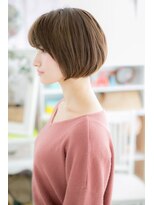 ヘアアンドビューティー ミック(Hair & Beauty miq) ナチュかわ☆好感☆前下がりボブb