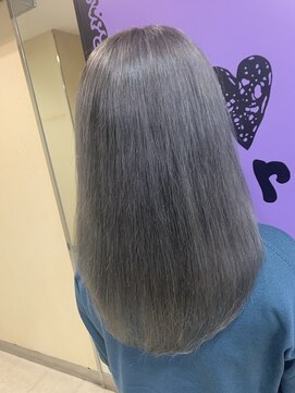 アンリップ ジー(salon unripＧ) h.i グレーベージュ　インナーミルクティー