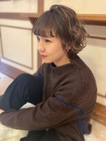 グラニュー(granew) 大人ブラウン×外ハネウェーブ