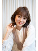 マグノリア オモテサンドウ(MAGNOLiA Omotesando) 軽やかなくびれレイヤーボブ・・・HINATA