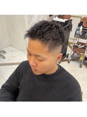 フェードカット×ソフトツイスト