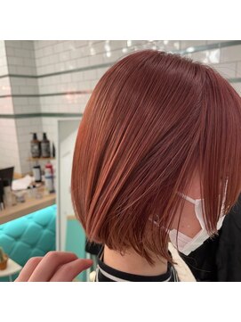 ゲーム 吉祥寺店(GAME) ダブルカラーオレンジベージュケアブリーチハイトーンカラー