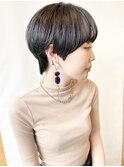 【morio成増/ムラマツ】大人かわいいマッシュショート黒髪