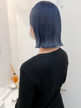 デート 下北沢(DATE) ミニボブ×ブルーブラック