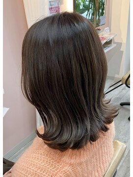 スリーバイエイム(03 eim) 白髪ぼかしハイライト＊透明感グレージュ