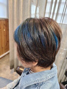 アニュー ヘア アンド ケア(a New hair&care) 20代30代40代大人小顔ショートポイントカラー