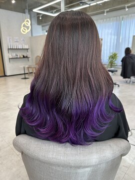 スイ(sui) エンドグラデーション　バイオレット