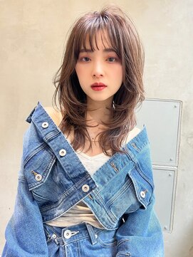 エイミー(Aimee) Aimee町田　レイヤーカット×マロンブラウン