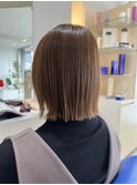 大人もハマる切りっぱなしボブ