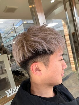 ラスター(LUSTER) ホワイトベージュ　ローフェード