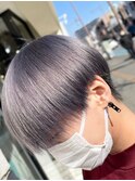 ダークアッシュ/カルマパーマ/アッシュブラック[メンズ/大宮]