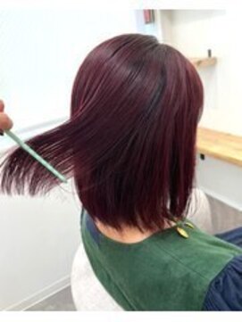 シア 新越谷店(SHEER) ダークパープルレッド