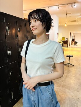 ヘアーアイストゥーレ(HAIR ICI TRE) ショートパーマ ショートボブ 担当熊倉