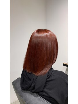 アリーズ シブヤ(ALLYS shibuya) 髪質改善×ピンクブラウンカラー