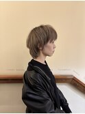 hanamori★多田羅 ショートウルフ【ブリーチ/ベージュ】