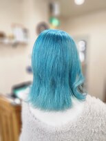 ミラシィ 稲毛(Mirashy)&nbsp;3連続ブリーチでペールブルー！