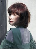 くせ毛多毛ボブ大人ミセス40代