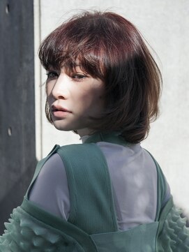 ピークアブー 原宿ハラカド(PEEK-A-BOO) くせ毛多毛ボブ大人ミセス40代