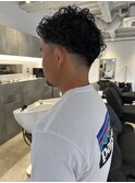 【marfe】ナチュラルウェーブパーマ_刈り上げ_メンズパーマ
