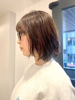 ソト 銀座(soto.)&nbsp;ハイライトカラー/くびれヘア/レイヤーパーマ/ミニボブ[銀座]