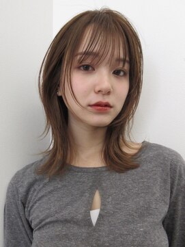 アンアミ シブヤ(Un ami shibuya) ミディアムレイヤー/レイヤーミディアム/くびれミディアム
