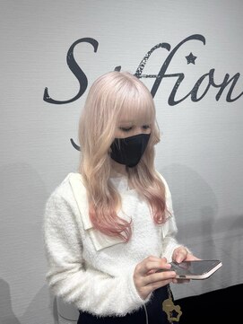 ソッフィオーネ(Soffione) ホワイトグラデーション/ホワイトカラー/グラデーションカラー